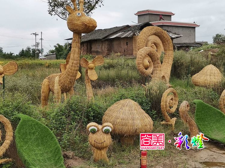 稻草草雕藝術(shù)的特點、工藝和適用場景